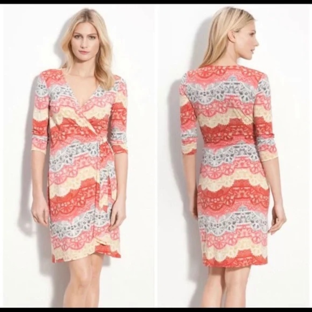 BCBG Max Azria Sondra wrap dress extra small petite